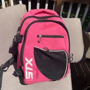 Pink STX Lacrosse Sidewinder Backpack